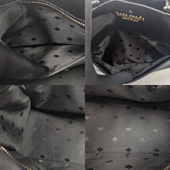 KATE SPADE Black Saffiano Leather medium sized shoulder bag - Picture 10 of 13